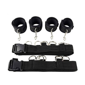 Sex Toys For Woman Couples Under Bed BDSM Bondage Restraint System Fetish Adult Games Set Handcuffs Ankle Cuffs Sex Products