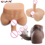 3D Torso Sexdoll with Male Big Penis