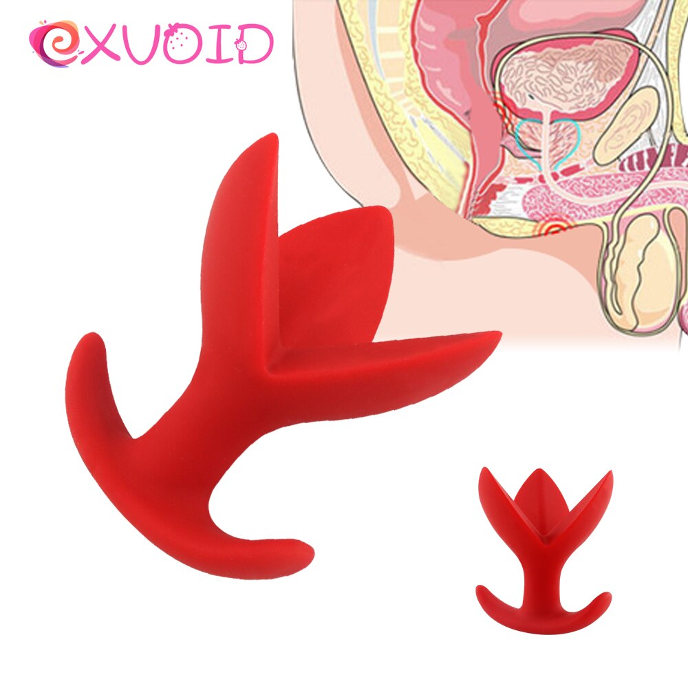 EXVOID Dildo Butt Expander Speculum G-spot Prostate Massager Anal Plug Dilator