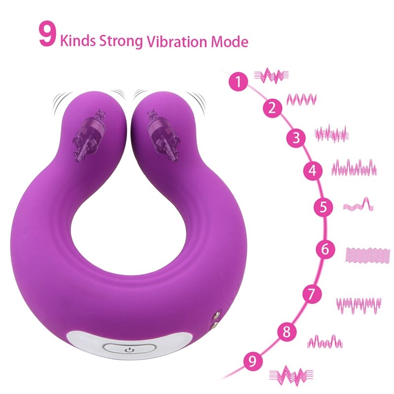 Cock Ring Vibrator 9 Speeds